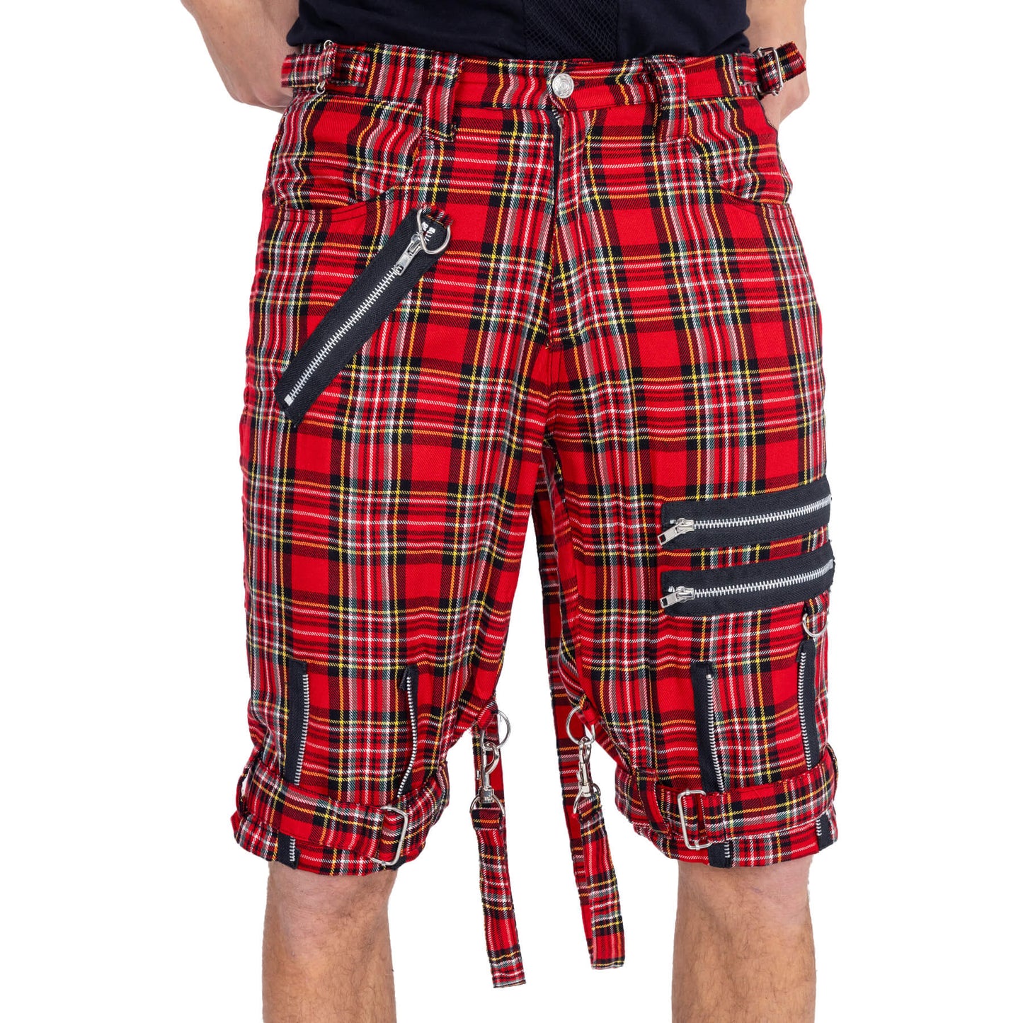 KAHLEB SHORTS - RED TARTAN REF.IN2421