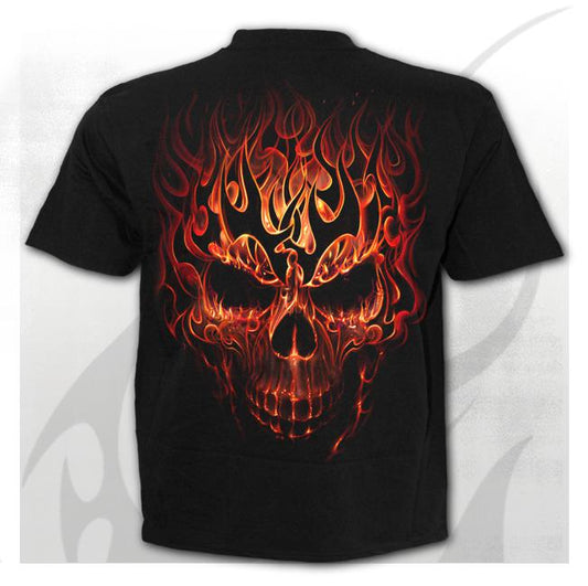 CAMISETA CALAVERA DE FUEGO REF.CNS130