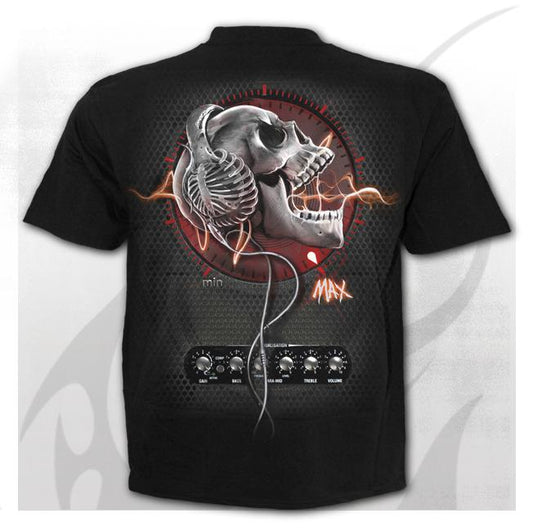 CAMISETA CALAVERA ROCK REF.CNS135