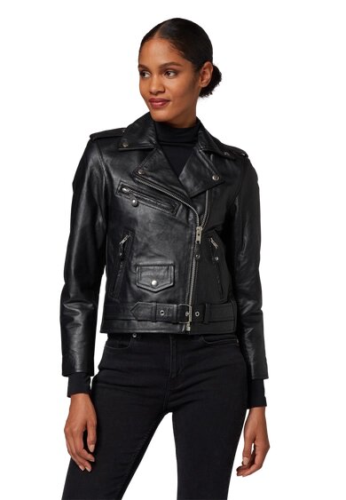 Chaqueta de piel Brando Girl REF.RI24