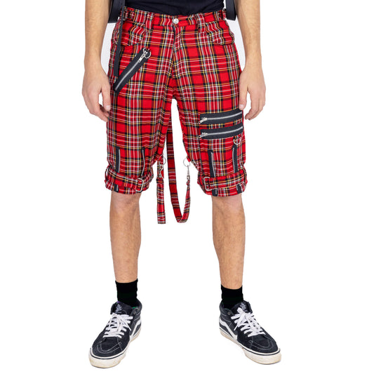 KAHLEB SHORTS - RED TARTAN REF.IN2421