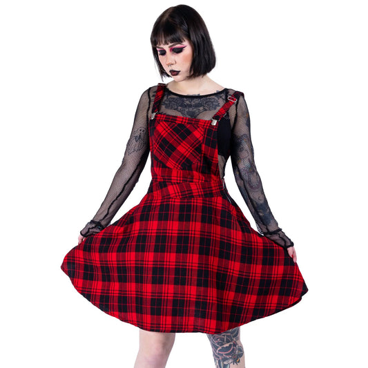 MAEVE PINAFORE - RED CHECK REF.IN2402