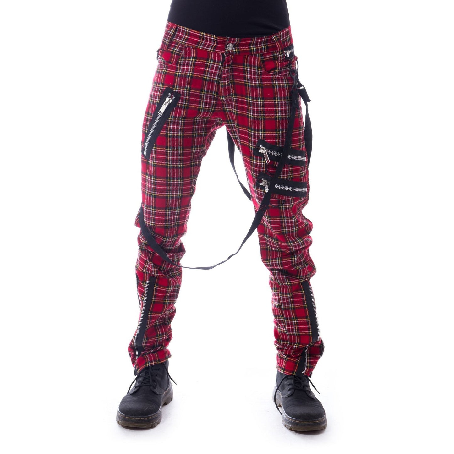 pantalón Vincent red tartán ref.26T