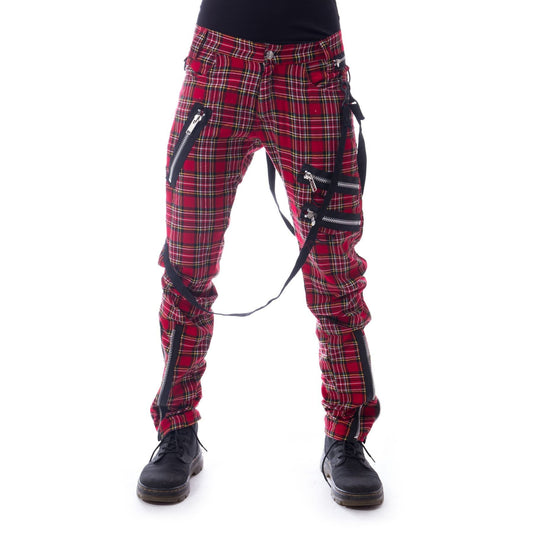pantalón Vincent red tartán ref.26T