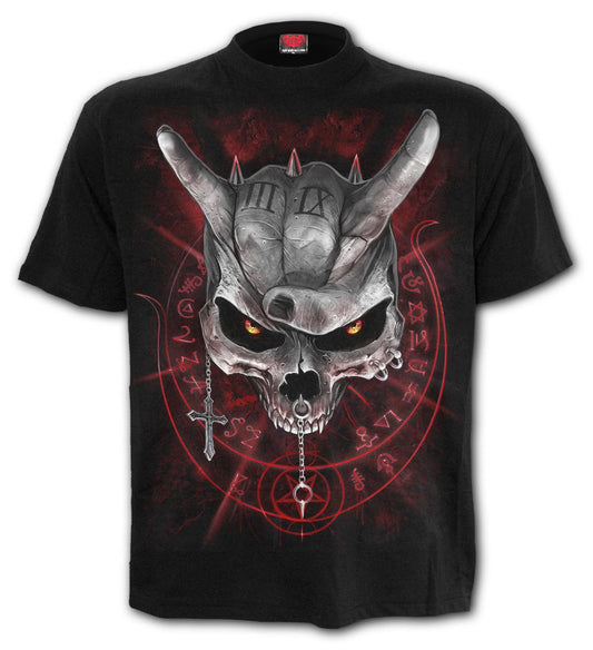 CAMISETA CALAVERA ROCK REF.CNS135